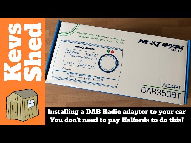 Installing a DAB Radio Adaptor to your existing car stereo - It's Pretty Easy and Works Well!