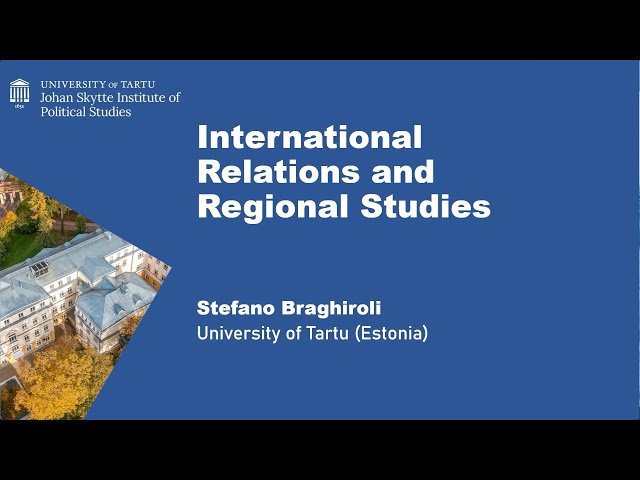 Master’s Programme overview | International Relations and Regional Studies