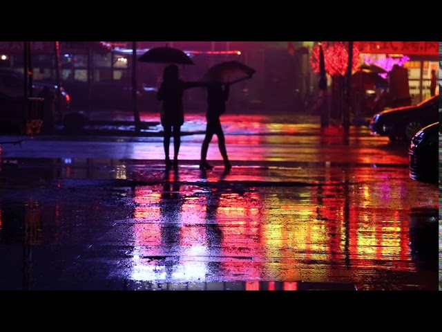 Walking in the Rain | Copyright Free Video Footage