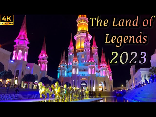 The Land of Legends 2023 Antalya Turkey 🇹🇷 [ 4K ] Walking Tour