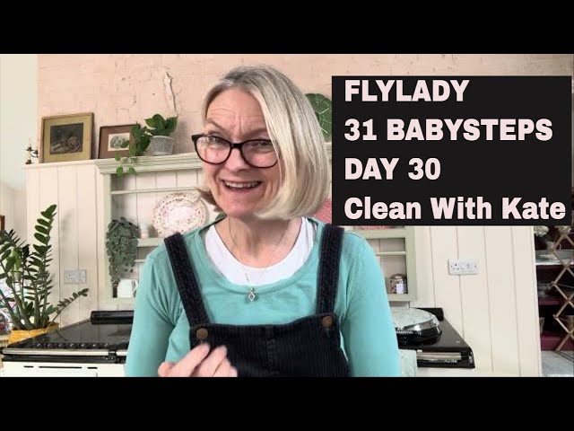 Flylady 31 Baby Steps 2025 Day 30 Daily Focus, Errand Day & Using Your Calendar