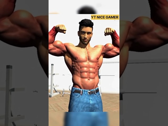 PG Character Become a Bodybuilder ☠️💪 in Indian Bikes 3d 😱🤫#shorts #shortvideo