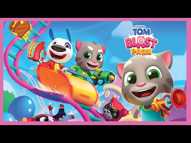 Talking Tom Blast Park - Shoot, run and have some fun! | Apple Aracade Gameplay