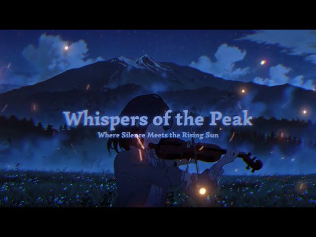 Whispers of the Peak: Emotional Piano & Strings for Solitude & Silent Reflections ⛰️🎶