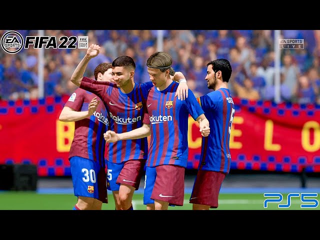 Barcelona vs Real Madrid Ft. Mbappe, Erling Haaland, | La liga | PS5 Gameplay & Full match