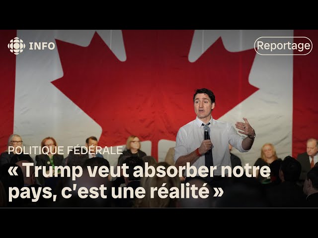 La menace de Trump de faire du Canada le « 51e État » américain est réelle, selon Trudeau