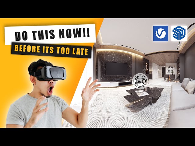 How to create 360° VR Tour | VR Tour | SketchUp