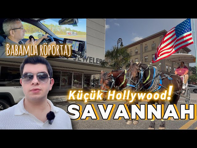 AMERİKA'DA SEÇİM GÜNÜ | SAVANNAH ŞEHİR MERKEZİ TURU | BABAMLA RÖPORTAJ | #amerikadahayat #amerika