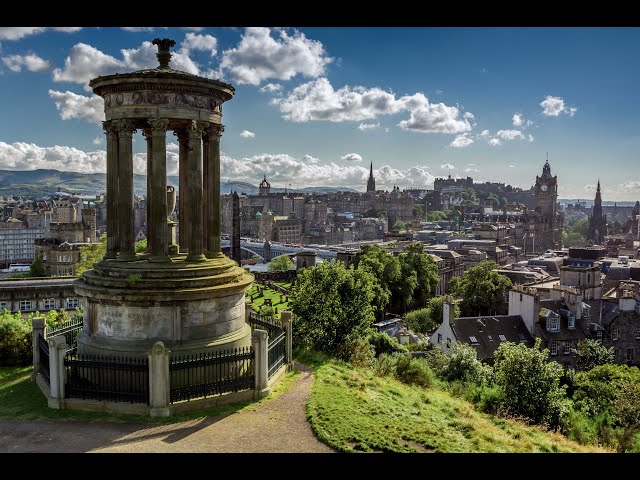 Best View of Edinburgh | Most Beautiful City in Europe Walking Tour