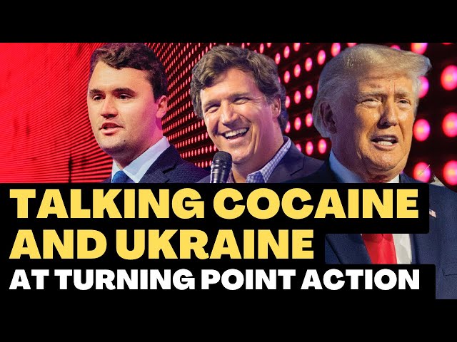 Insider Footage: Tucker Carlson and Donald Trump at Turning Point Action in West Palm Beach, Florida