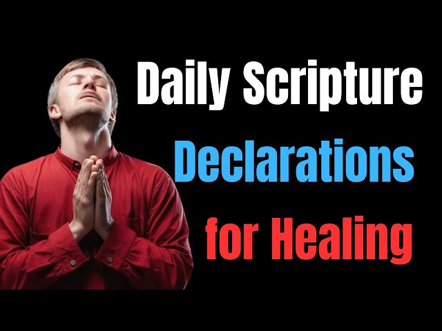 Powerful Healing Prayer of Decrees & Healing Scriptures/Prayer for the Sick/Healing Prayer