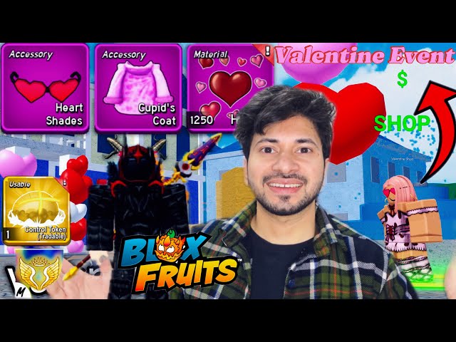 LIVE🔴[VALENTINE EVENT FINISH NOW WHAT ?]❤ Bloxfruit Update| New Fruit Rework Roblox