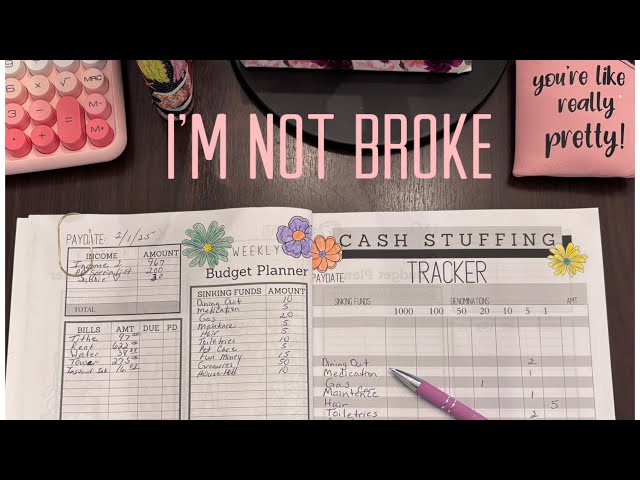 LOW INCOME | SINGLE MOM | FEBRUARY MONTHLY BUDGET | I’M NOT BROKE | 2025