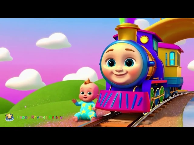 Magic Colour Train Song | Nursery Rhymes & Kids Song