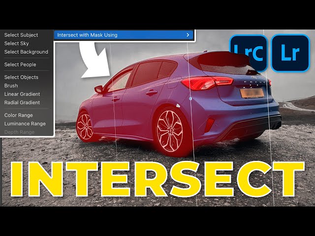 Improved SUBJECT and SKY SELECTIONS with the INTERSECT MASKING TOOL in Lightroom and Camera Raw