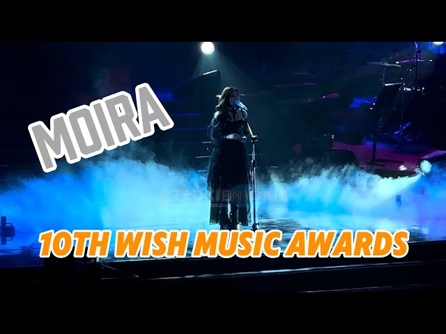 [4K] MOIRA at 10th Wish Music Awards | #10thWishMusicAwards