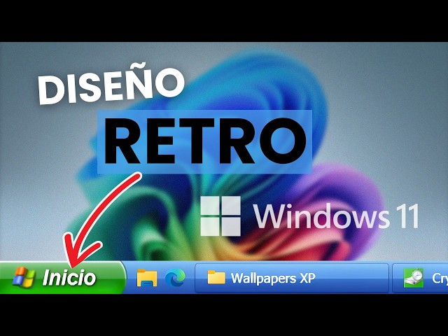 Cambia la Barra de Tareas de Windows 11 por Windows XP ✅ Súper Fácil