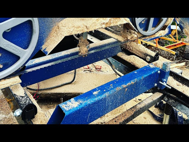 Sawmill - Milling some pine on the Rangeroad 5032