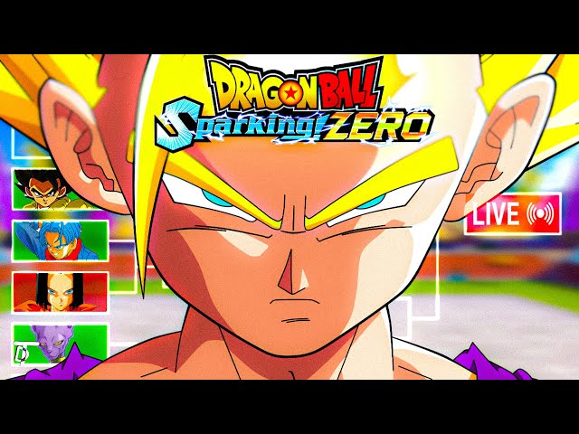 CRAZY Dragon Ball Z LIVE STREAM w/ Main Characters - DBZ live stream Ranked Live