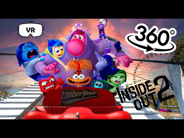 Inside Out 2 - Roller Coaster 360°  VR MegaPack 7