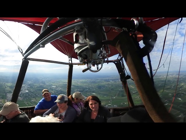 US Hot Air Balloon Flight over Lancaster County with Pilot Lucas