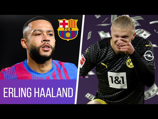 BARCELONA SELLS DEPAY! | Erling Haaland will be in BARCELONA | TRANSFER TALK