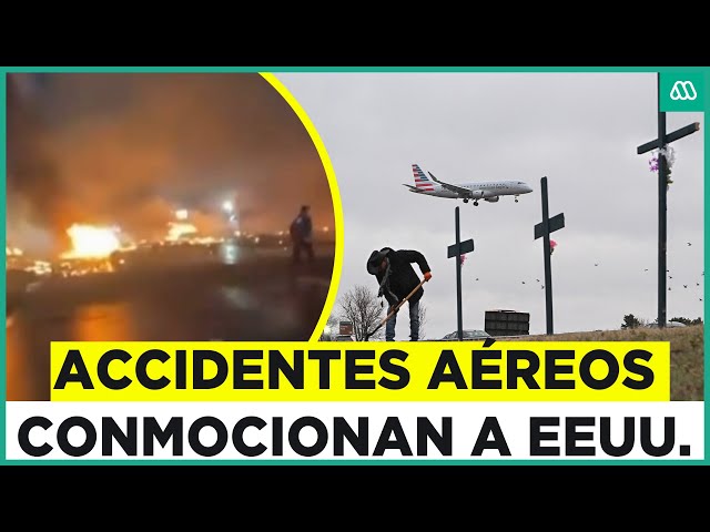 Segundo accidente aéreo en Estados Unidos: Avión se estrella en zona residencial de Filadelfia