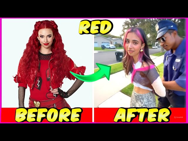 Descendants: The Rise of Red 🔥 Then And Now - (2015 - 2025)🔥 Cast In Real Life