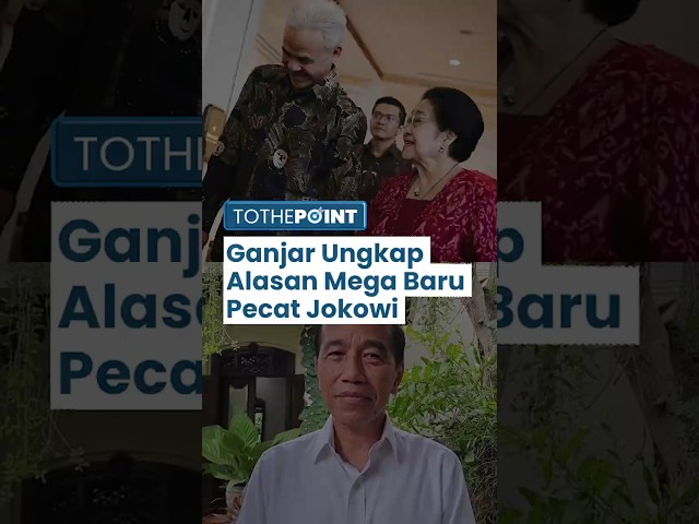 Ganjar Ungkap Alasan Megawati Tak Pecat Jokowi di 'Tengah Jalan', Menunggu Kepemimpinan Berakhir