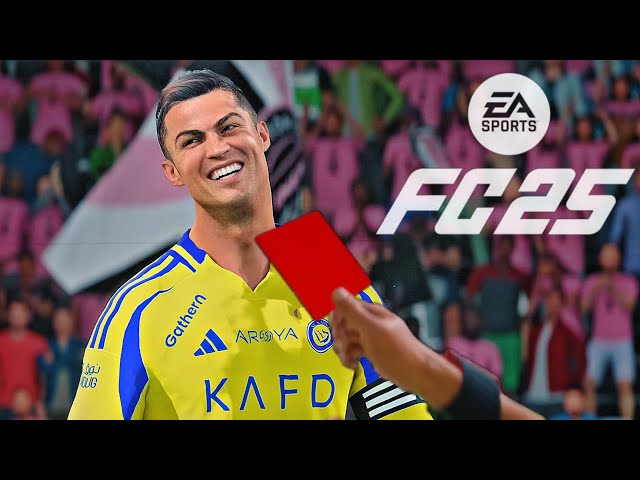 EA SPORTS FC 25 - AL NASSR vs INTER MIAMI - (Ronaldo,Messi) - PS5 pro 4K