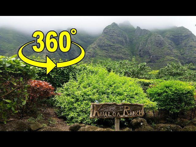 Kualoa Ranch Premier Movie Sites Tour VR360 Full Jurassic World Jumanji