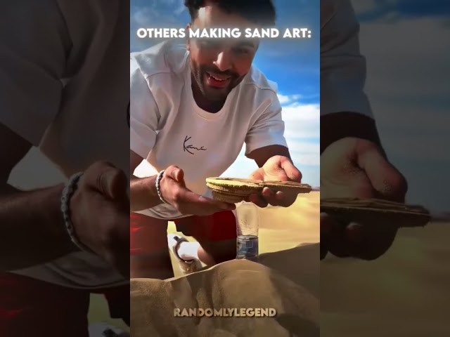 This guy with sand omg😱#sculpture #satisfying #funny #earth #storytime #typebeat #beats #music #sho