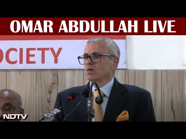 Omar Abdullah LIVE | Jammu Kashmir CM Omar Abdullah LIVE Jammu | Omar Abdullah News