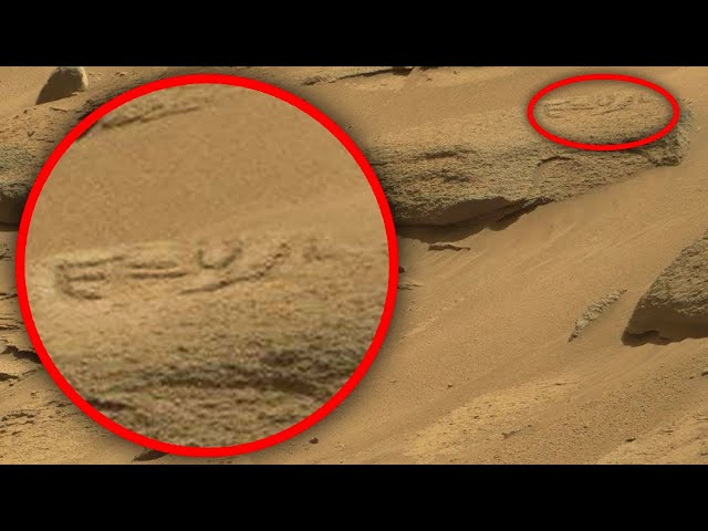 The Inscription on the stone? Strange finds of Mars #57