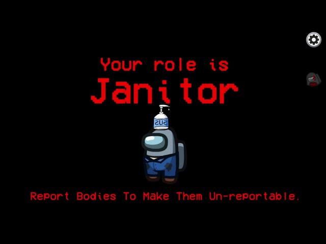 JANITOR Role - 3400 IQ Gameplay - Among Us Project Lotus mod