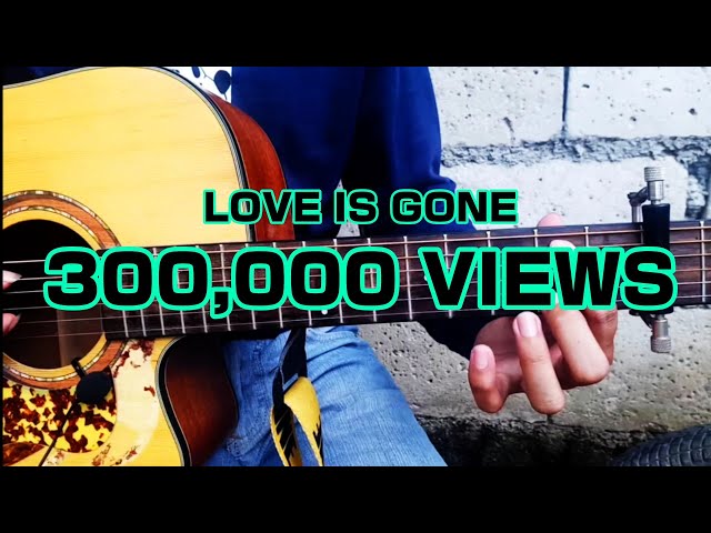 [FREE TABS] Love Is Gone | Slander ft Dylan Matthew | Fingerstyle Tutorial + Chords | Step by Step