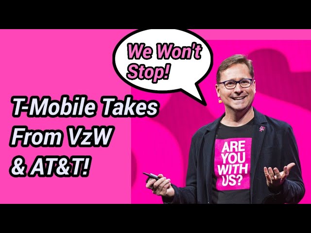 T-Mobile Beats Verizon & AT&T Easily...