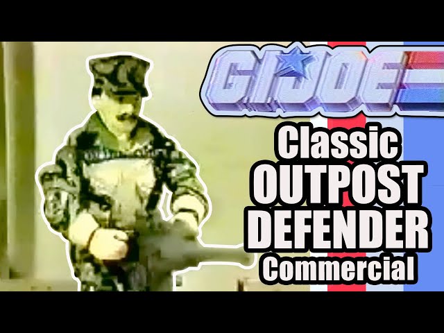 GI Joe Commercial | 1986 OUTPOST DEFENDER/Leatherneck | Retro Toy Commercials #actionforce  #gijoes