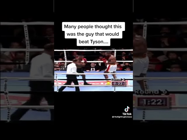 Mike tyson best fight win in last round