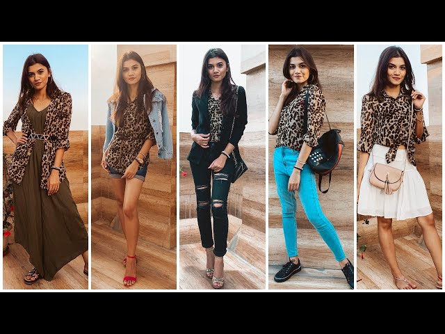 How to Style Animal Prints 2019| Lookbook 2019 | Shreeja Bagwe