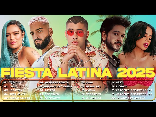 KAROL G, Shakira, Becky G, Rosalia, Ozuna, Daddy Yankee, Bad Bunny - REGGAETON 2025 MIX LO MAS NUEVO