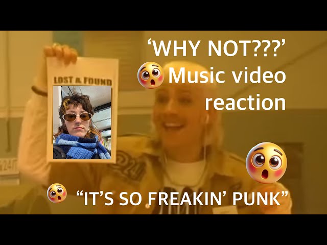 FAN REACTING TO 'WHY NOT ???'  MUSIC VIDEO BY JOOST KLEIN