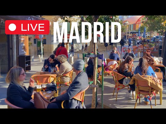 LIVE Walking in Madrid, Spain 🇪🇸 | Walking Tour in February 2025