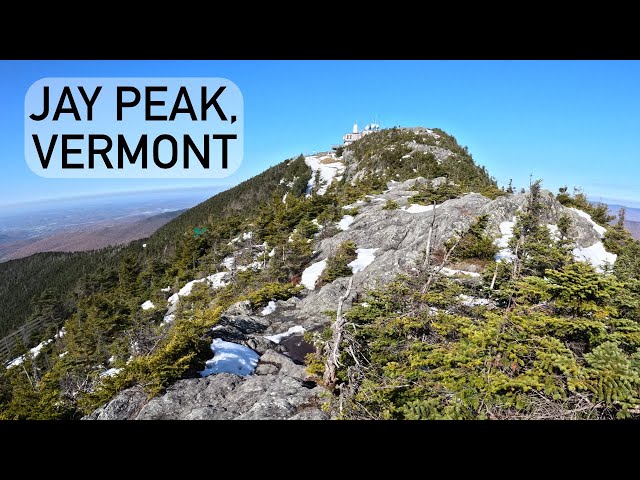 A peaceful autumn hike up Jay Peak, Vermont