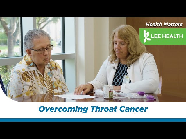 Overcoming Throat Cancer