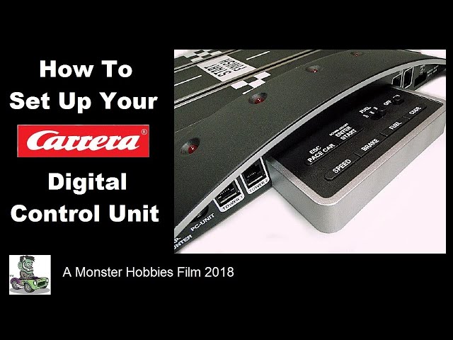 How to set up your Carrera Digital Control Unit