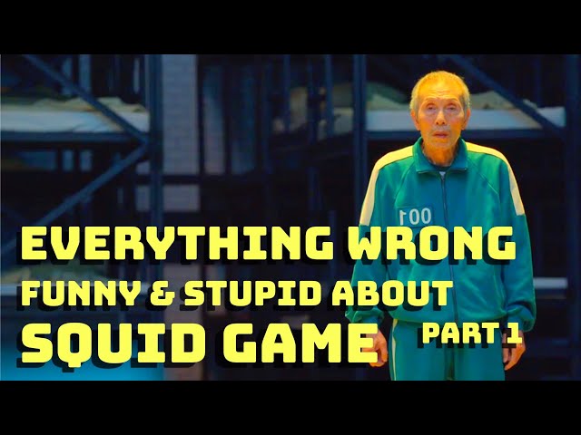 Everything Wrong with SQUID GAME (S1 EP1):  Funny moments recap, reaction & plot holes you missed