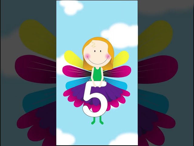 How fairies count! Numbers 1 to 10 🧚‍♀️ #funlearning #shorts