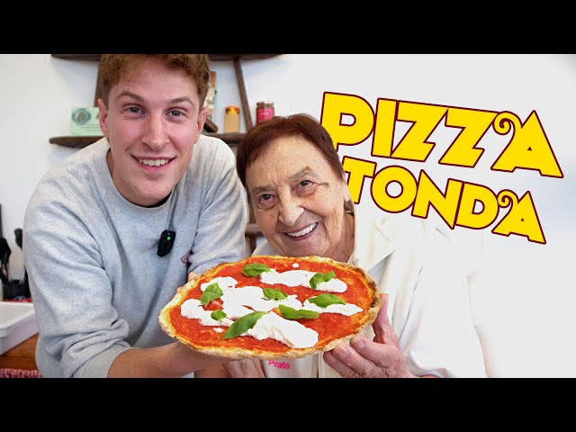 La MIGLIORE PIZZA TONDA Fatto in Casa 🍕 Ricetta Facile di Nonna Silvi!