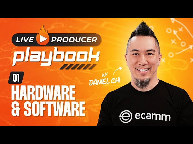 FREE PREVIEW: Live Producer Playbook Day 1 - Essential Hardware & Software for Virtual Events